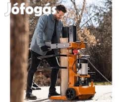 Rönkhasító-fahasító Kompakt 8T álló 400V 3500W méteres hasítógép