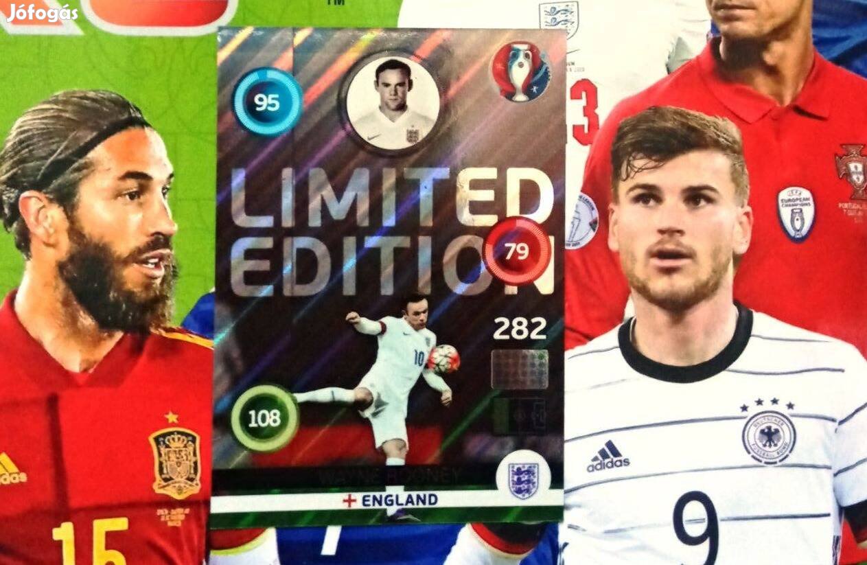 Rooney (Anglia) Euro 2016 Adrenalyn limited kártya
