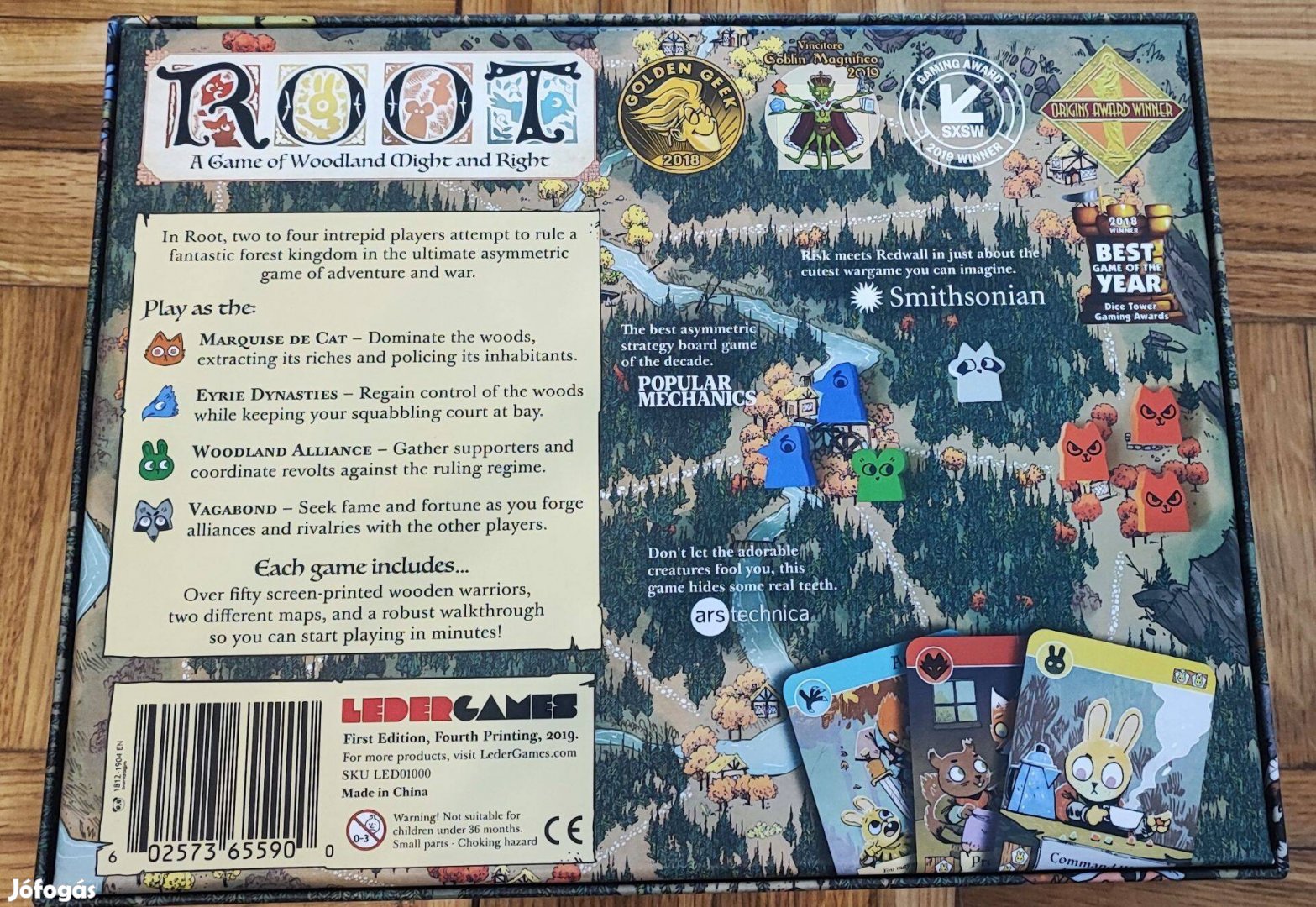 Root angol kiadás + Vízinépek (Waterfolk) kiegészítővel!