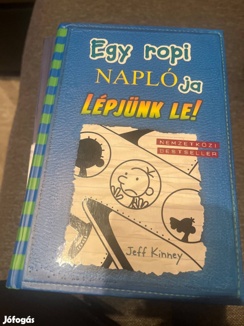 Ropi naplója Lépjünk le! Könyv