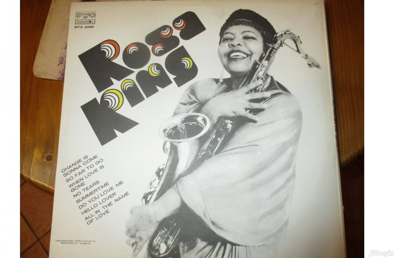 Rosa King bakelit hanglemez eladó