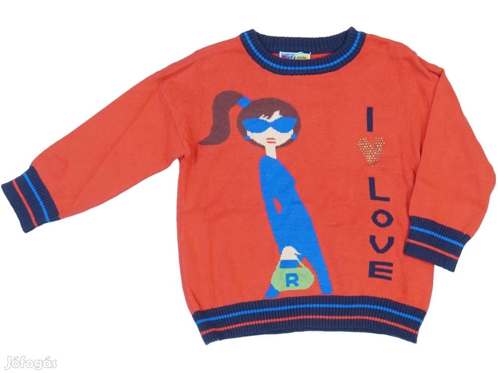 Rosalita Új címke nélküli Lány Kötött pulcsi Méret 104