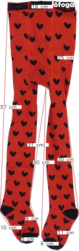 Rosalita Új (címkés) Lány Harisnya (Méret: 110)