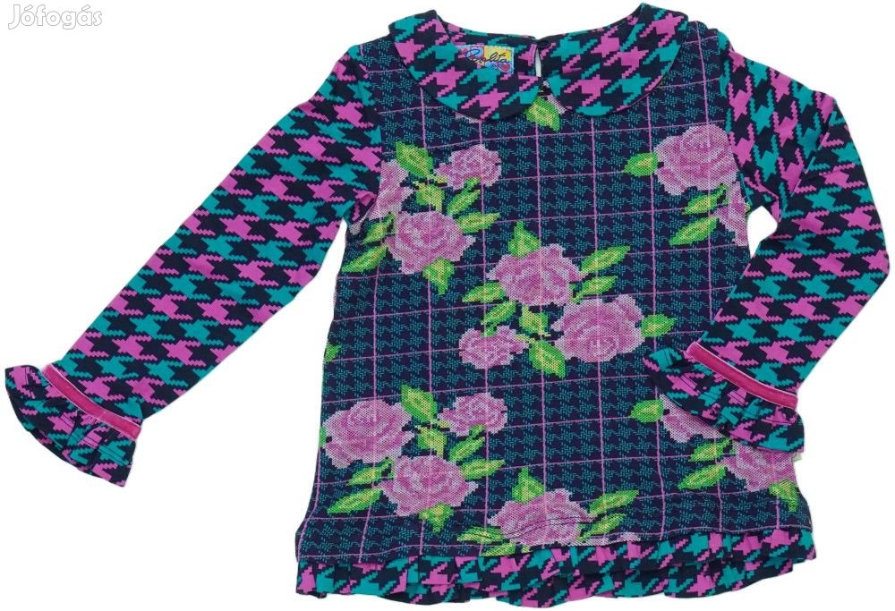 Rosalita Új (címkés) Lány Hosszú ujjú felső (Méret: 104)