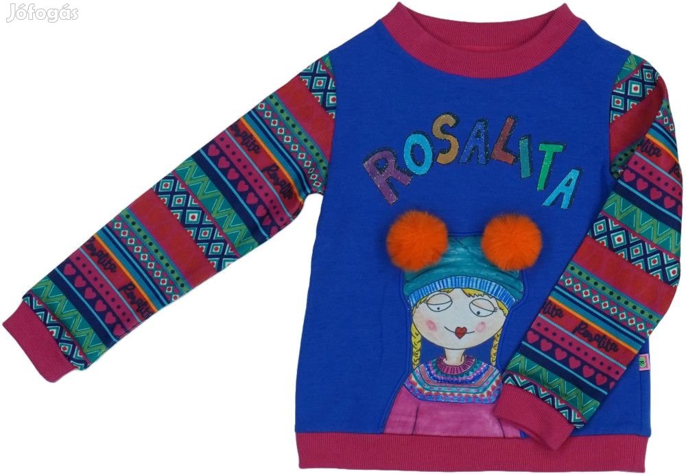 Rosalita Új (címkés) Lány Pulóver (Méret: 104)