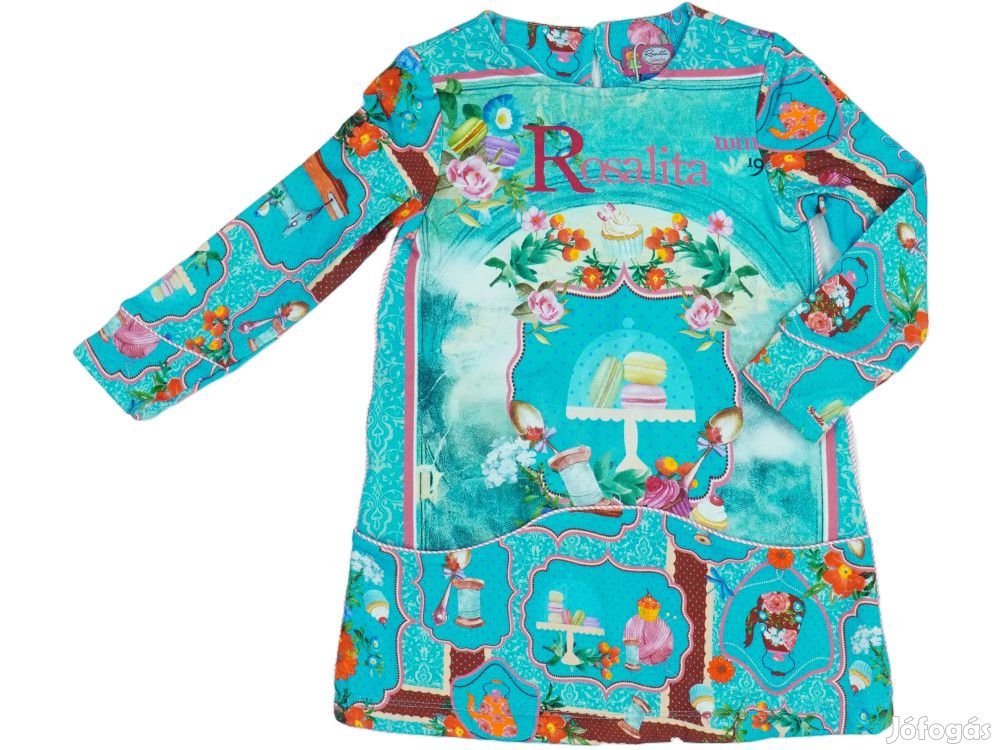 Rosalita Új címkés Lány Ruha Méret 104