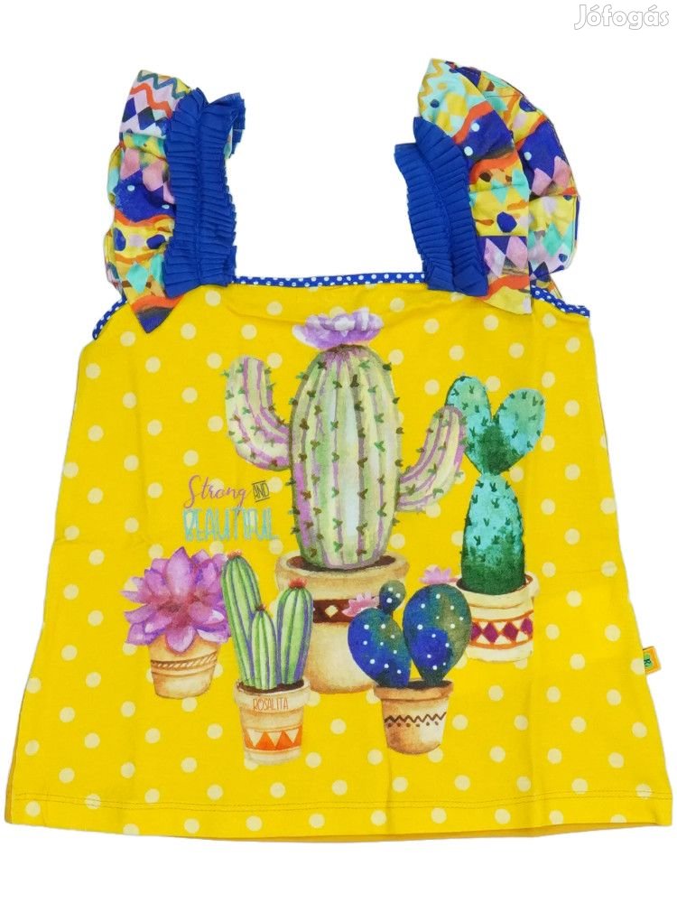 Rosalita Új címkés Lány Tunika Méret 104