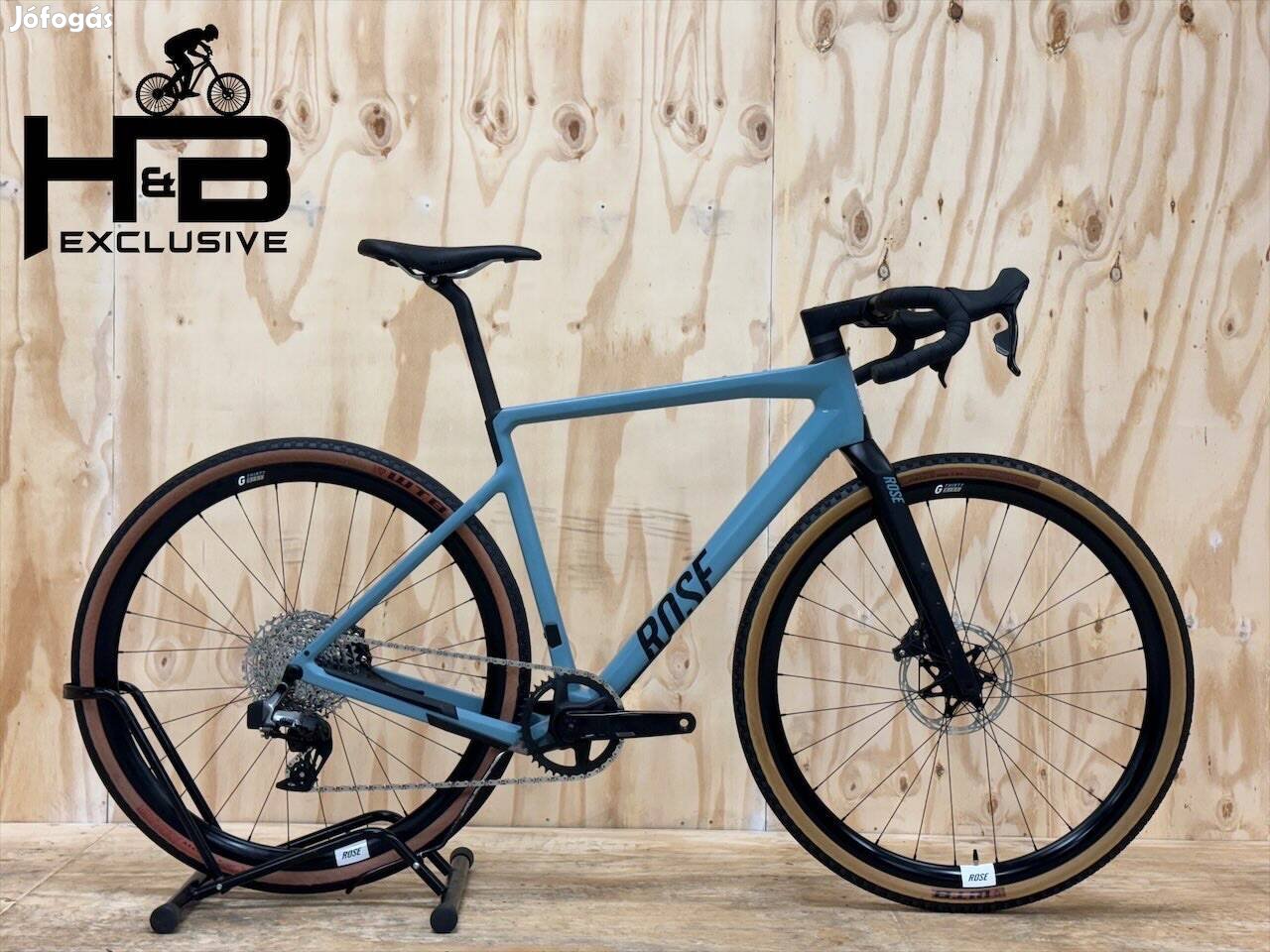 Rose Backroad Rival eTap AXS Xplr 28 hüvelykes Gravel kerékpár 2022