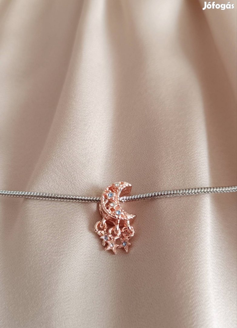 Rose gold charm