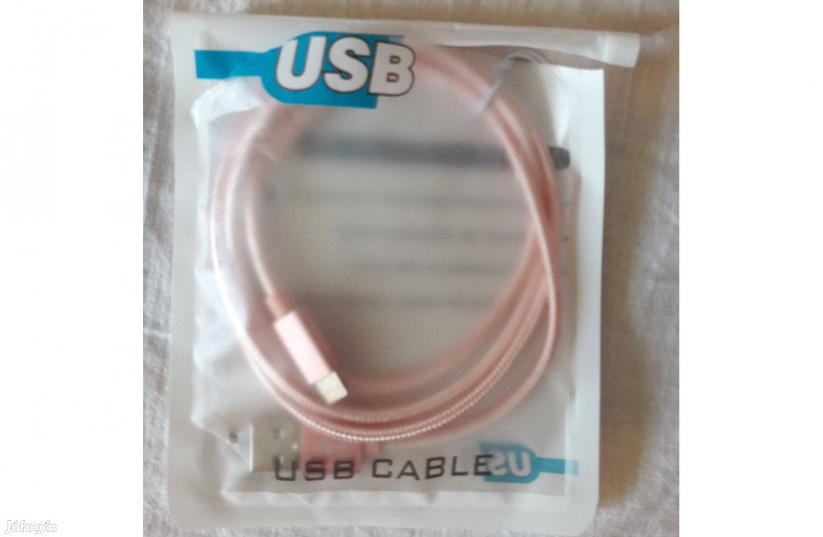 Rosegold USB kábel új