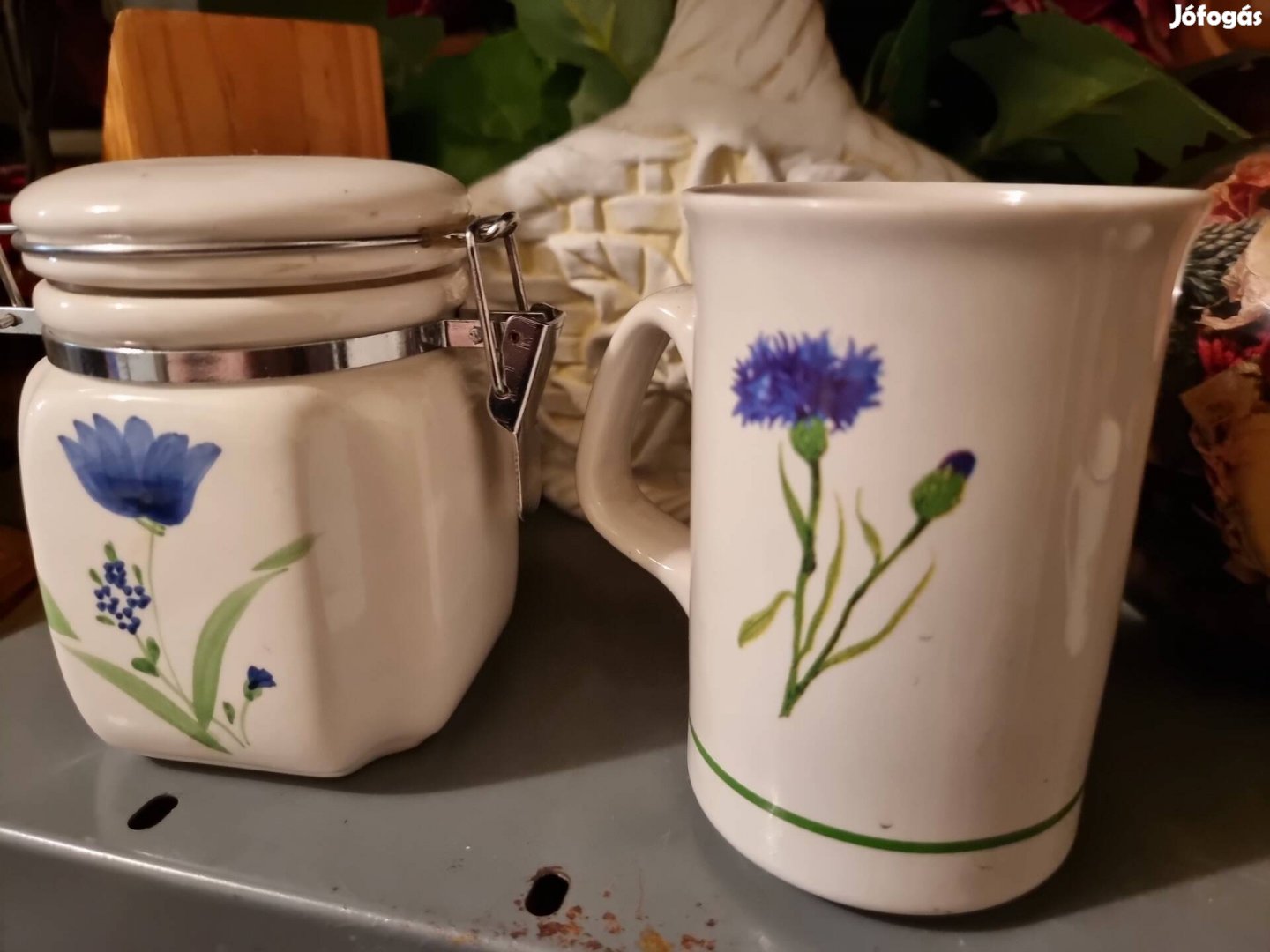 Rosenberger teás csésze és tartó Új hibátlan