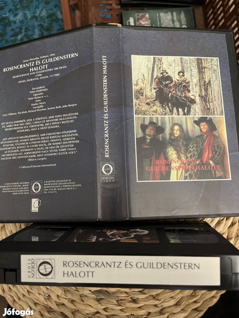 Rosencrantz és Guildenstern halott vhs