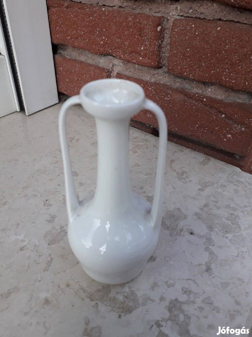Rosenthal amfora alakú váza, fehér