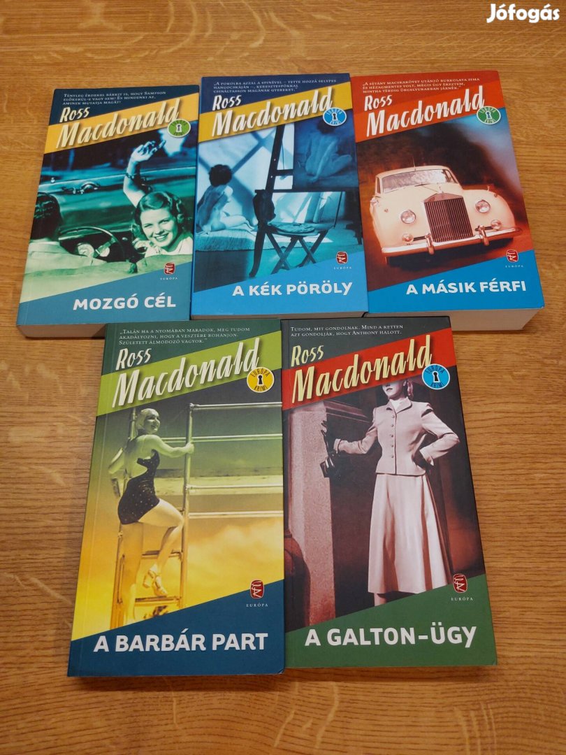 Ross Macdonald könyvek