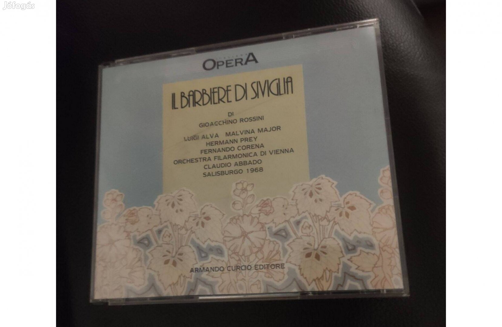 Rossini : A sevillai borbély CD- Teljes opera librettóval