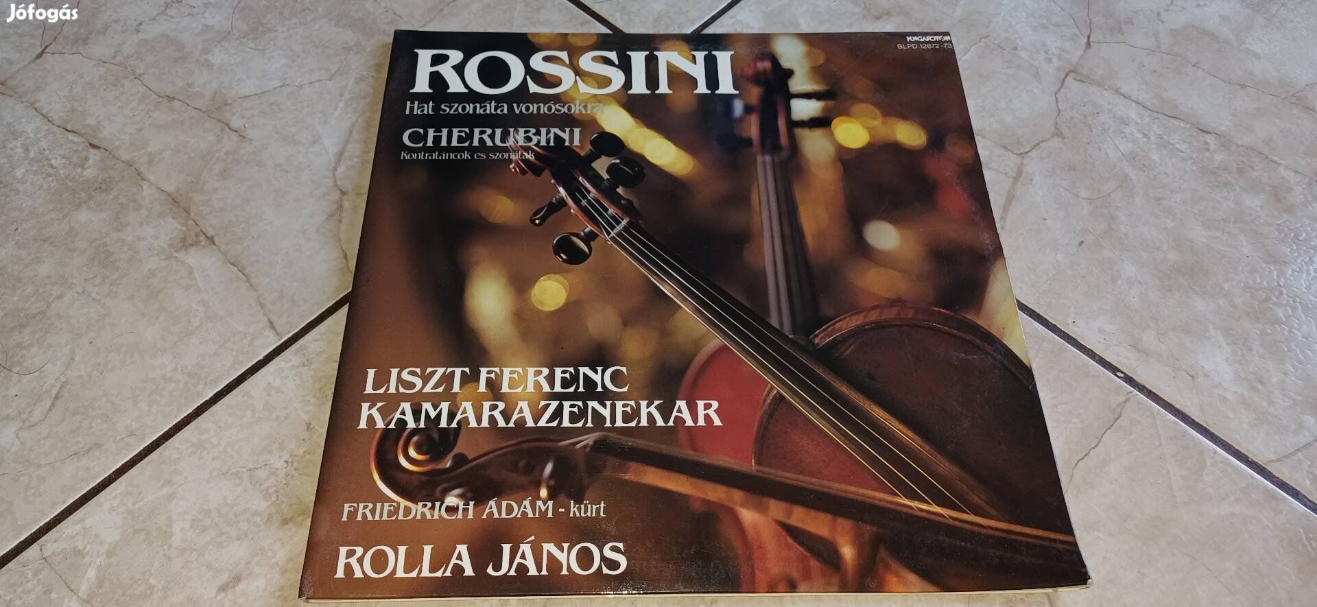 Rossini dupla bakelit hanglemez