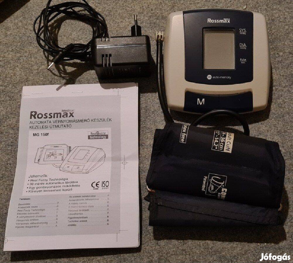 Rossmax automata felkaros vérnyomásmérő