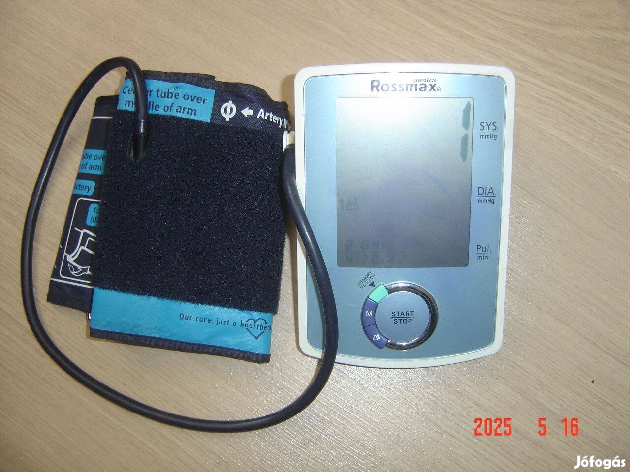 Rossmax vérnyomásmérő