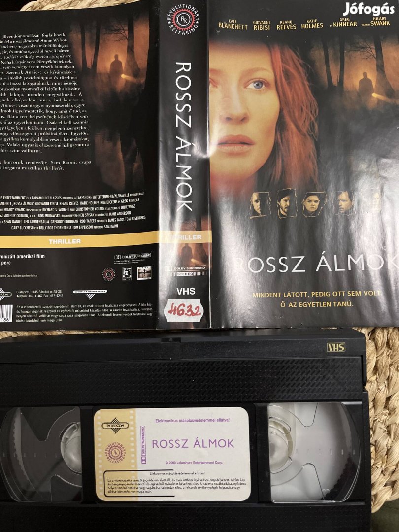 Rossz álmok vhs