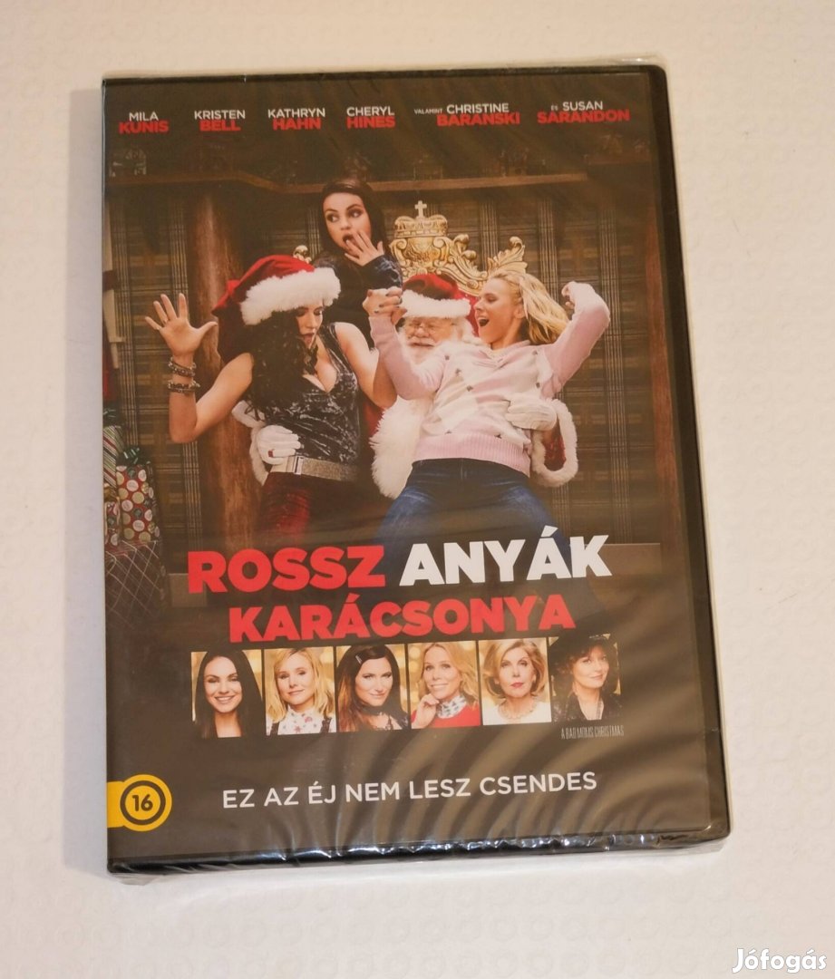 Rossz anyák karácsonya dvd bontatlan 