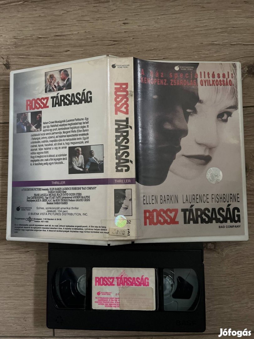 Rossz társaság vhs 