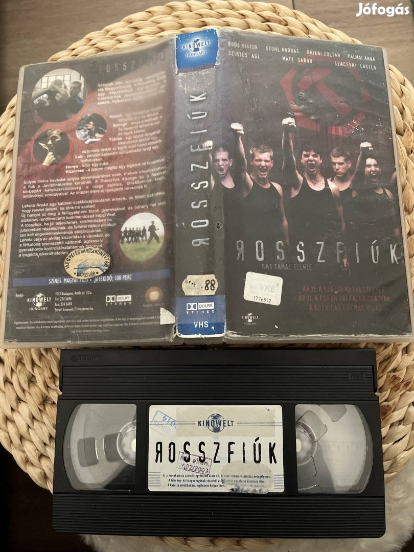 Rosszfiúk vhs.  