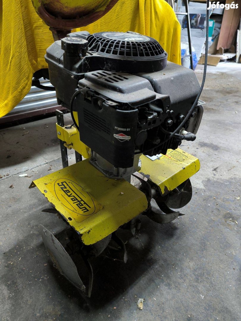 Rotációs kapa, Briggs&Stratton motorral, 4.5 lóerő, Szevafém