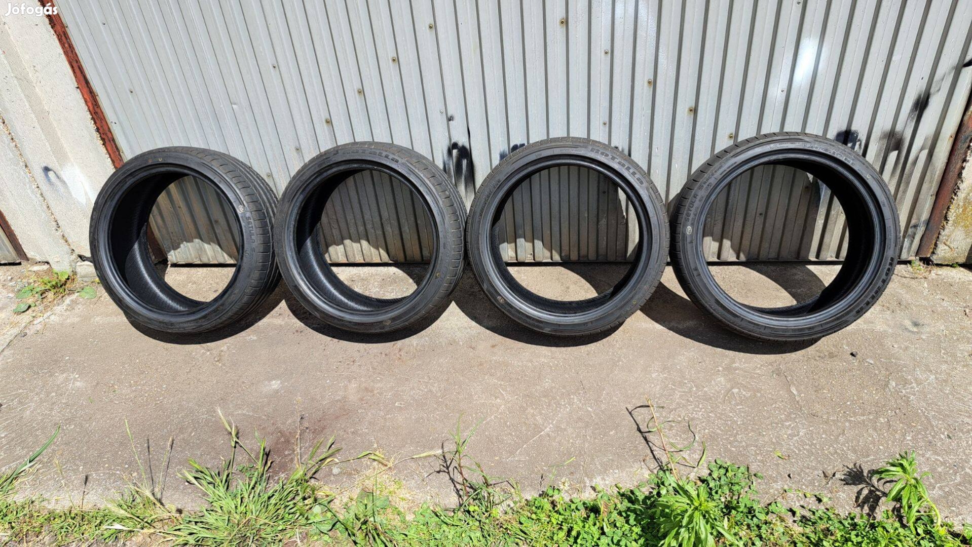 Rotalla, 205 / 40 ZR 17 es (DOT: 1923 - 95 % os ) nyári gumik !!