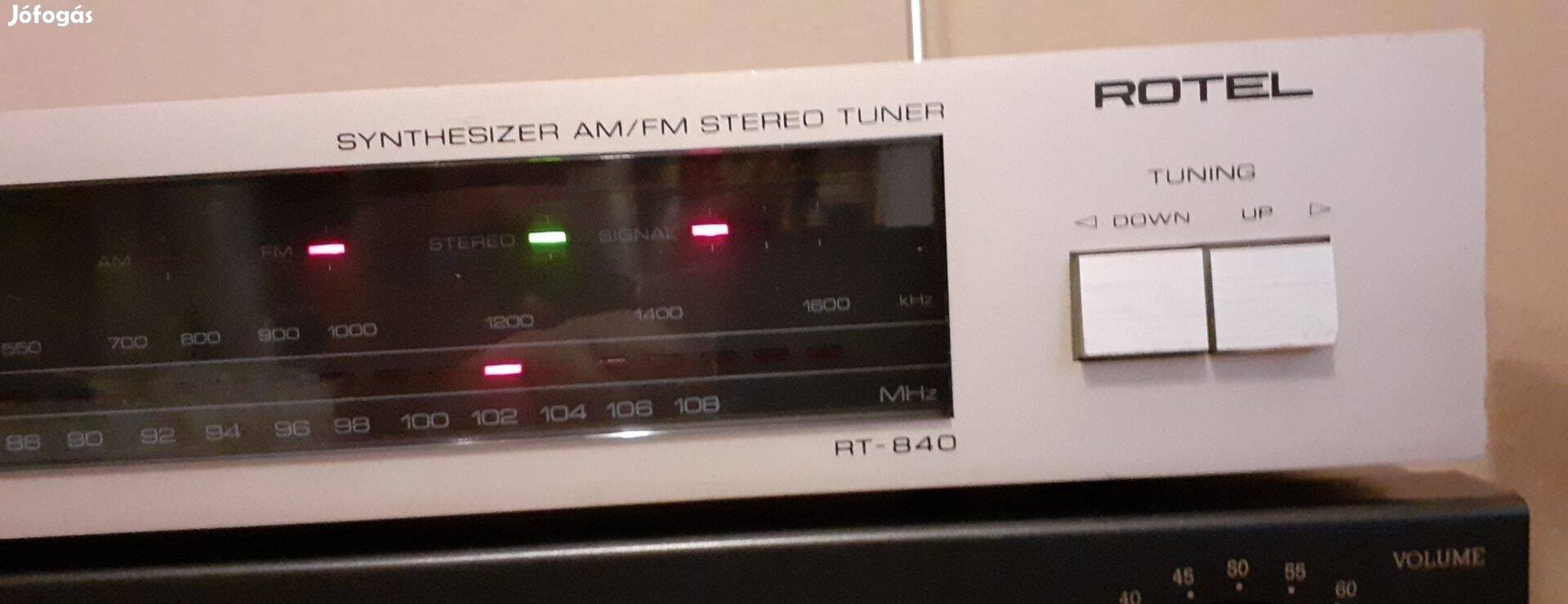 Rotel RT-840 Vintage Sztereó AM/FM tuner