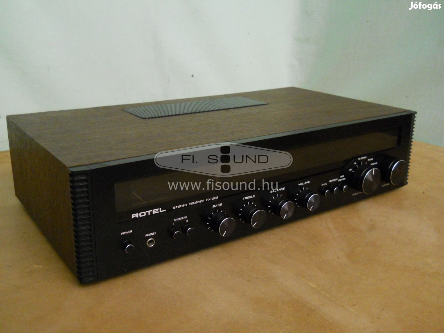 Rotel RX-202 ,115W,4-16ohm,4 hangfalas rádiós sztereo receiver