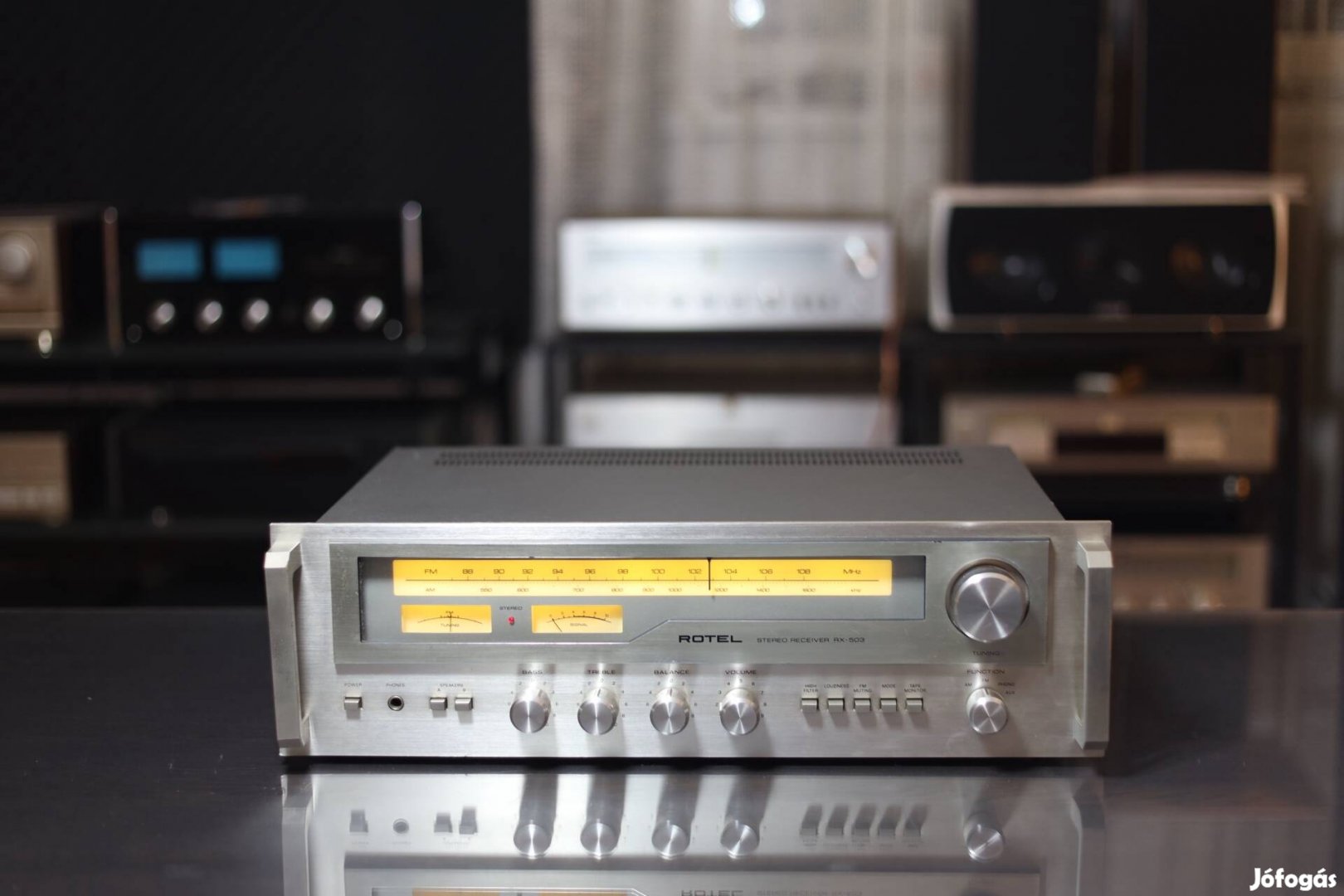 Rotel RX-503 Receiver Rádió Erősítő Hi-Fi hifi