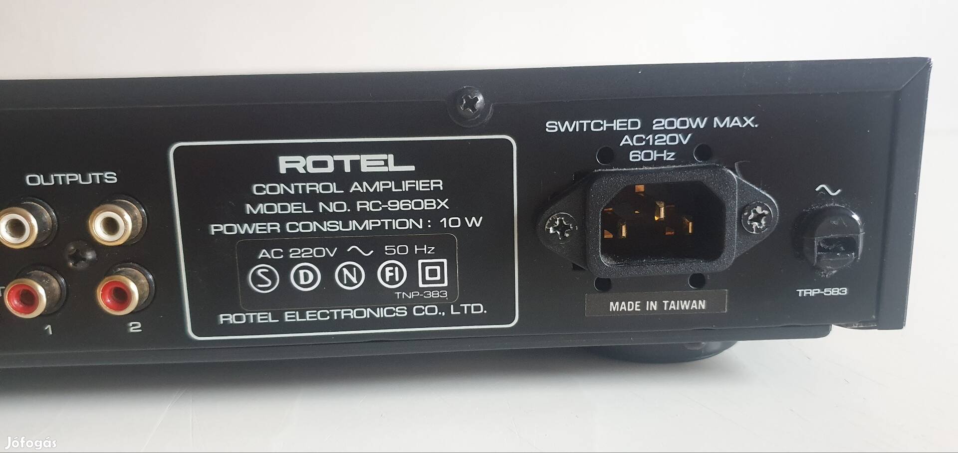 Rotel Rc-960BX előerősítő 