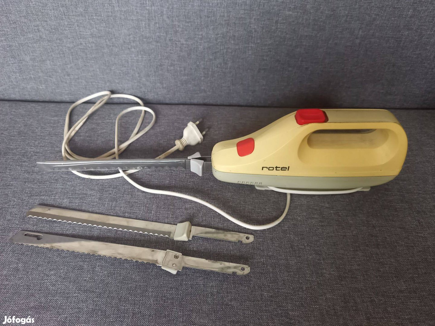 Rotel retro elektromos kés, kenyérvágó