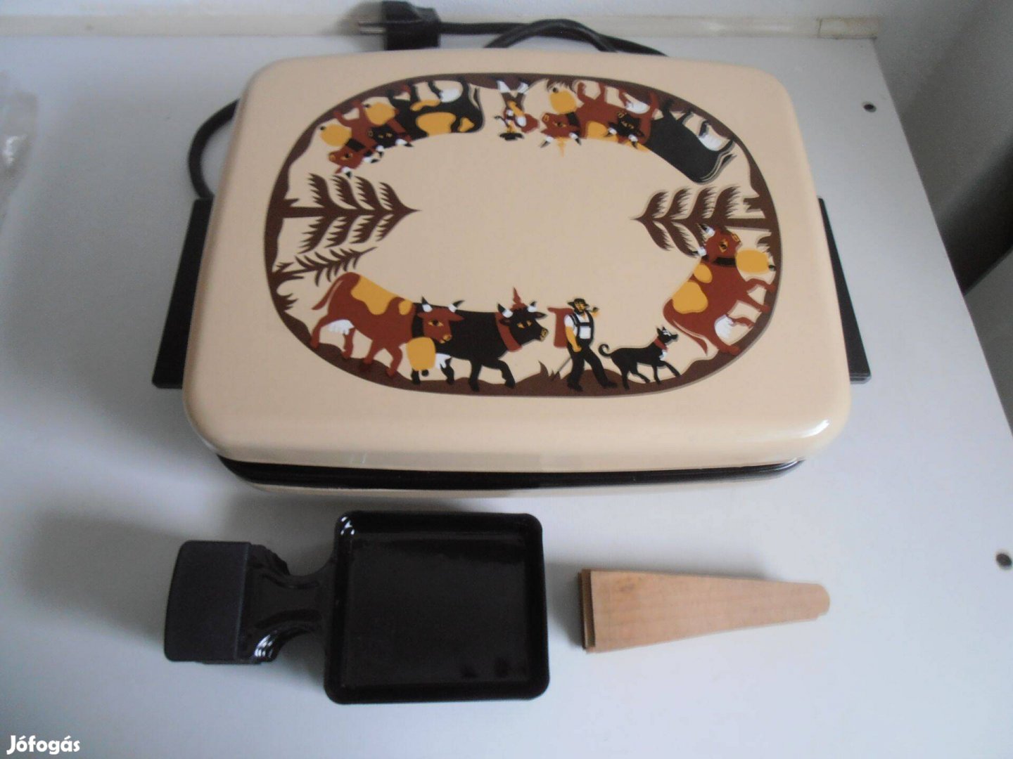 Rotel svájci retro új asztali raclette grill