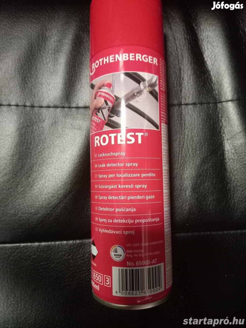 Rothenberger Rotest Szivárgáskereső Spray (400 ML)