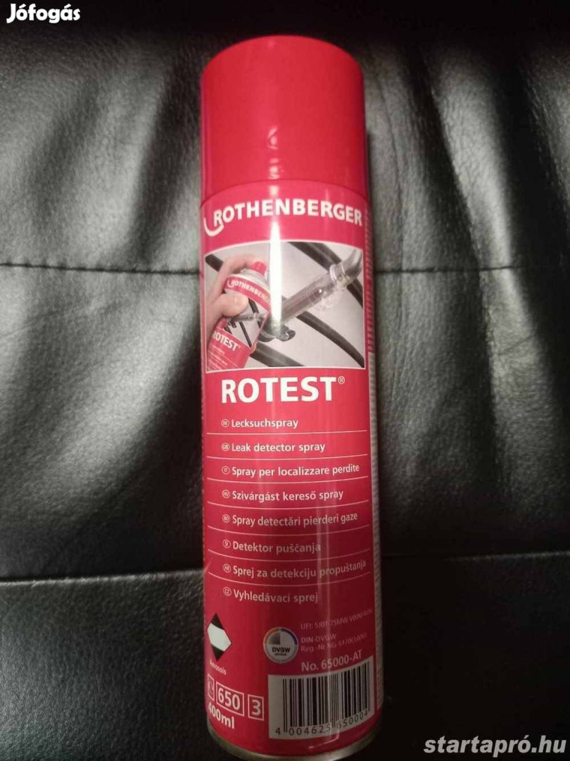 Rothenberger Rotest Szivárgáskereső Spray (400 ML)