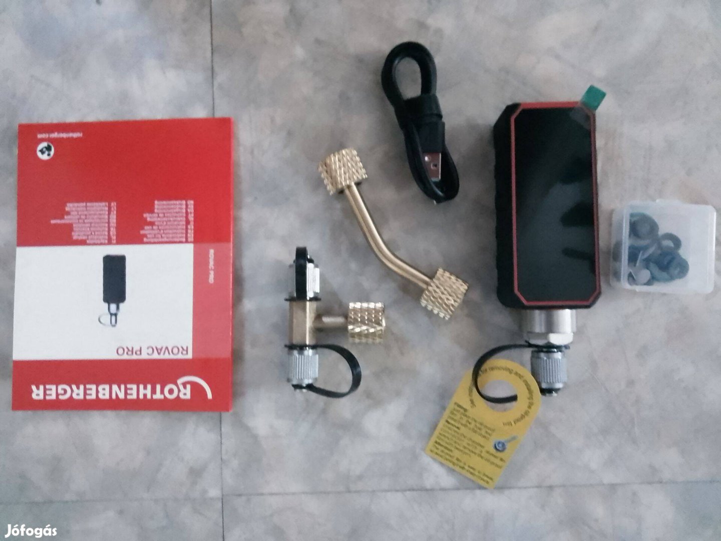 Rothenberger Rovac pro digitális vákummérő