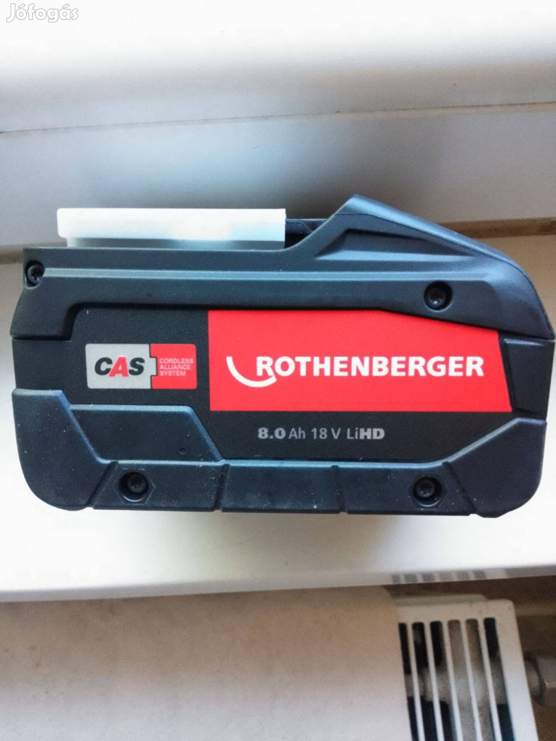 Rothenberger akkumulátor 18 V 8 Ah