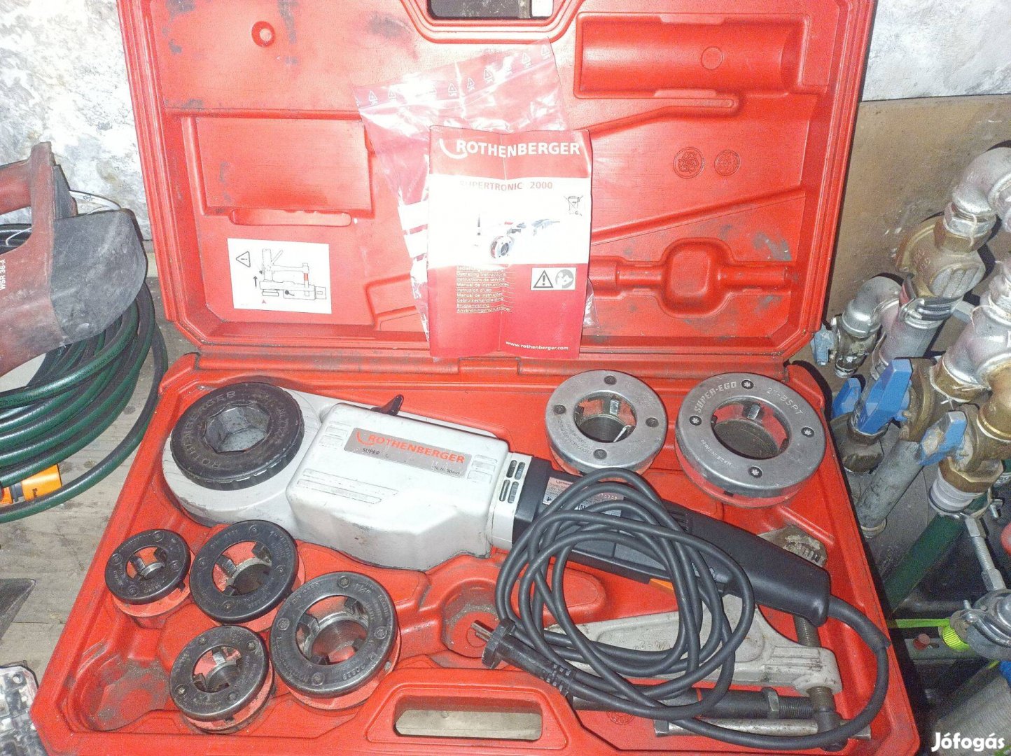 Rothenberger supertronic 2000 menet metsző gép