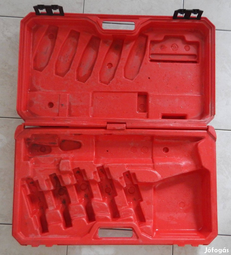 Rothenberger szerszámos , présgép doboz tároló . Nem Hilti , Bosch