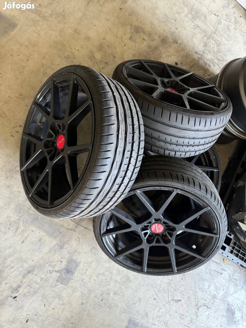 Rotiform Kps 8,5X20 ET45 5x112 66,5 fekete garnitúra eladó!!