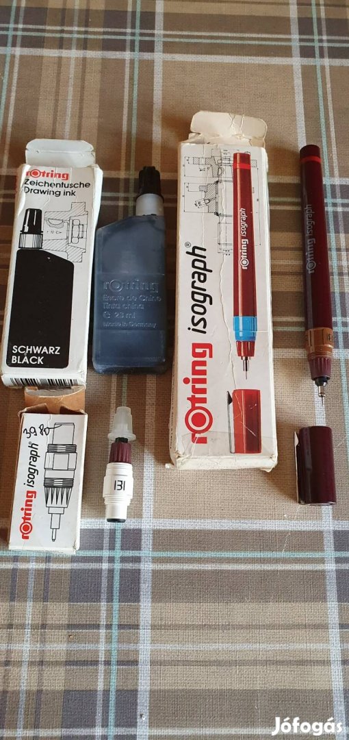 Rotring Isograph készlet 10 ezer Ft Pécs kertváros
