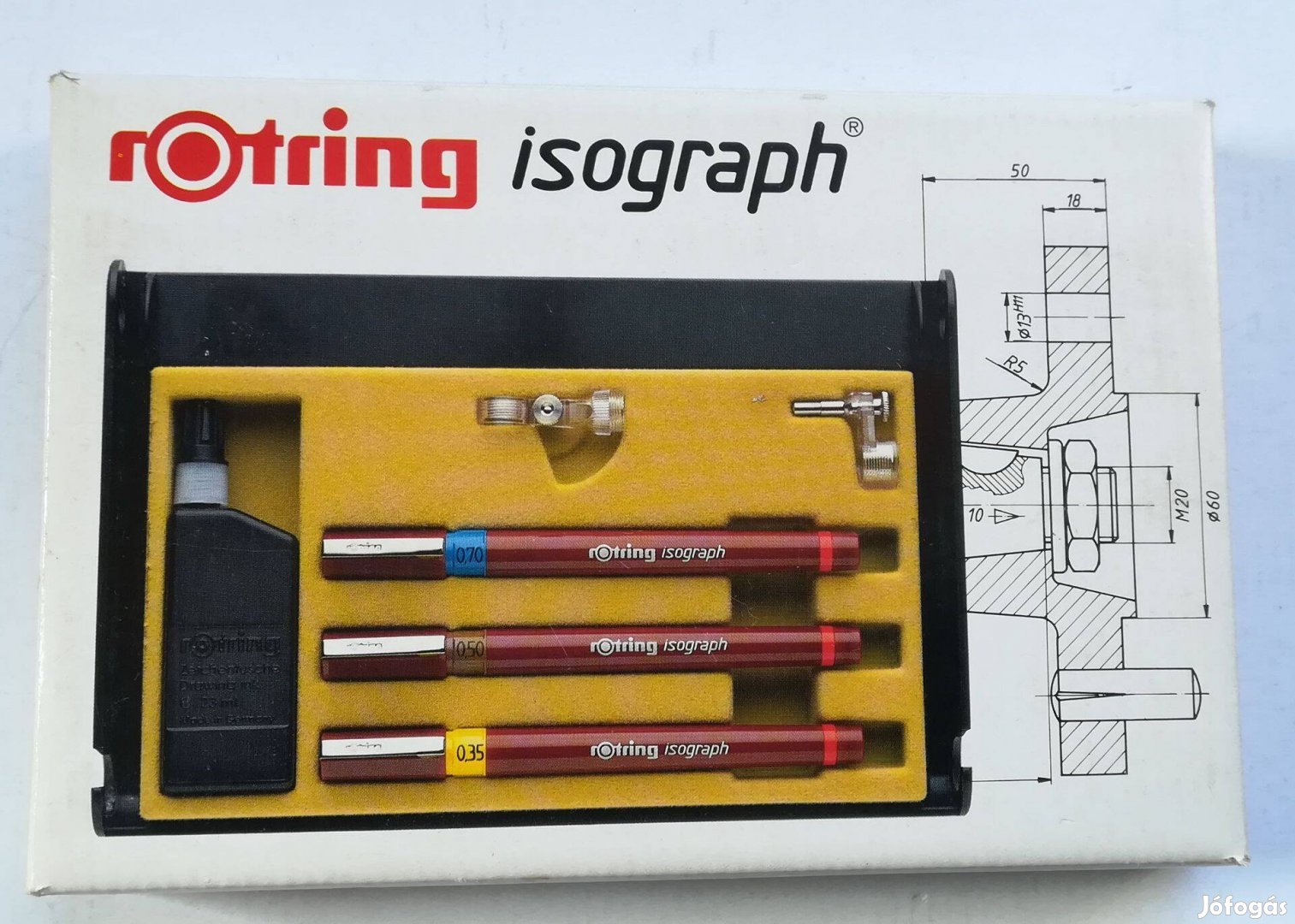 Rotring csőtoll készlet