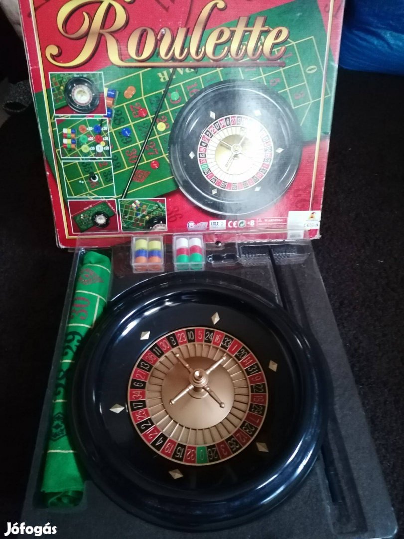 Roulette játék szett szinte ingyen elvihető