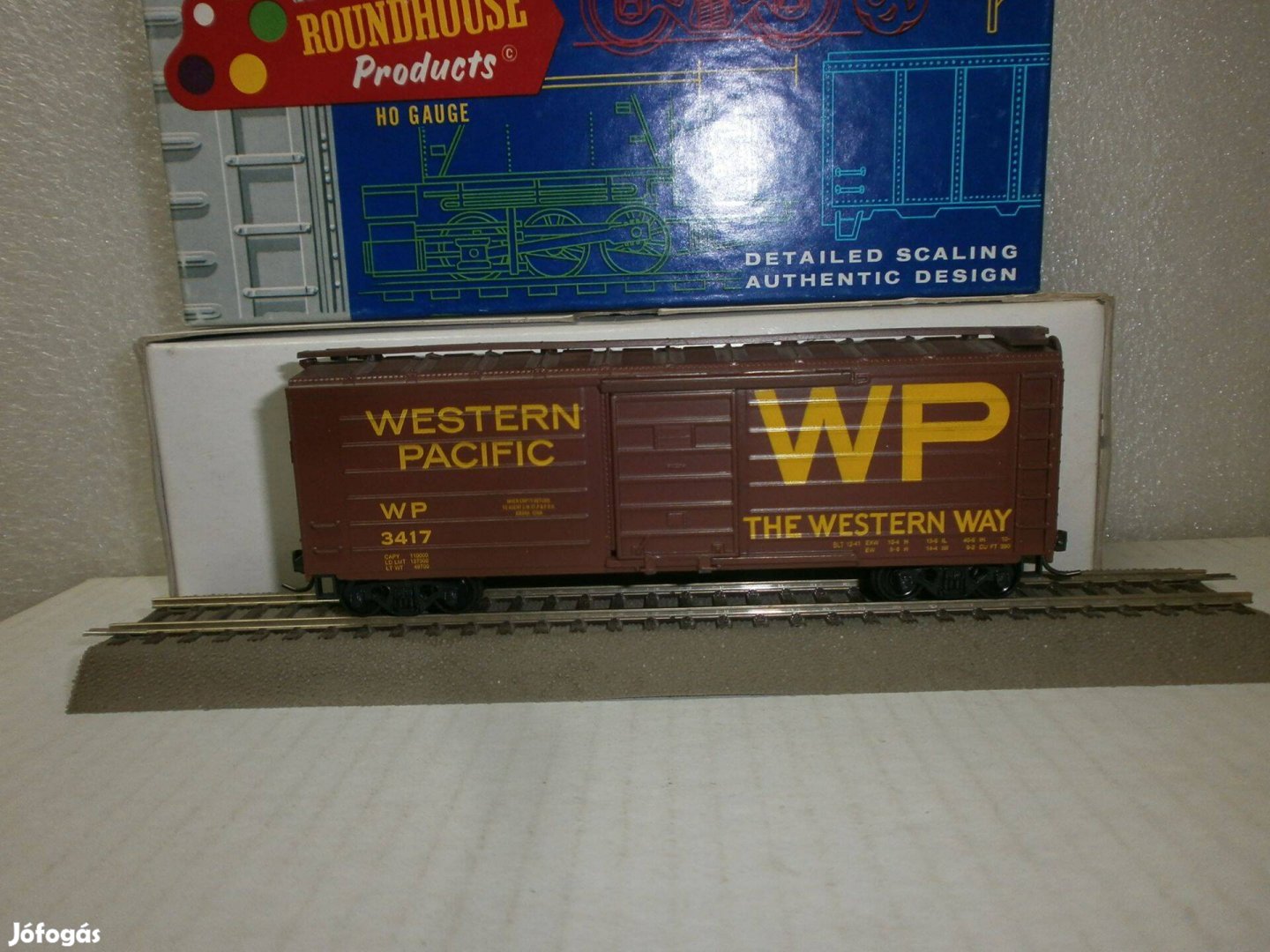 Roundhouse 1075 - Usa Western Pacific teher kocsi - H0