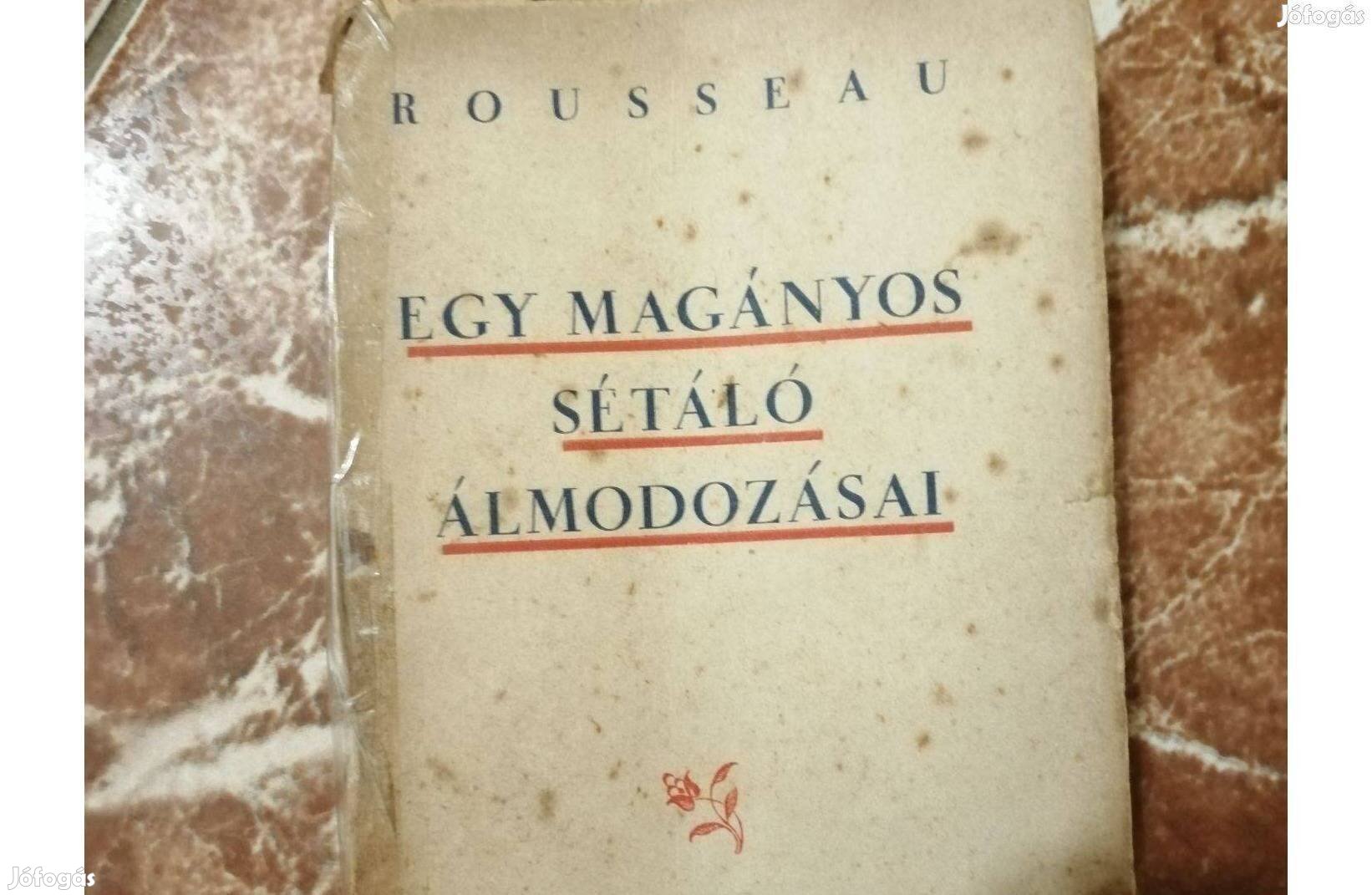 Rousseau Egy magányos sétáló. antik