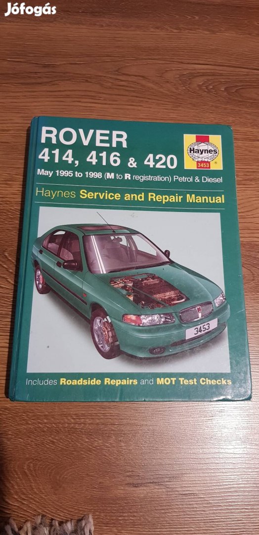 Rover 400 széria javítási kézikönyv