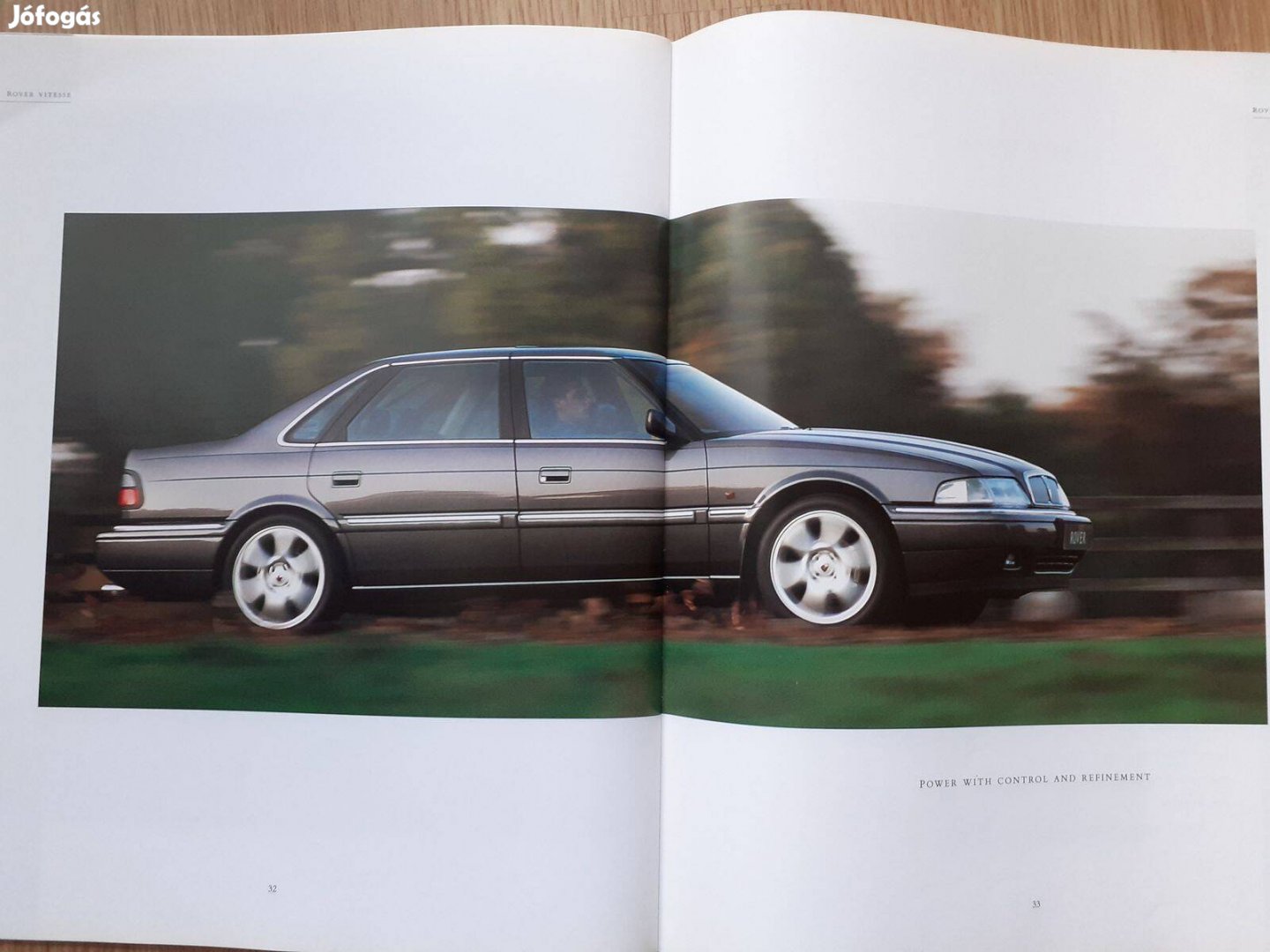 Rover 800 prospektus - 1996, angol nyelvű