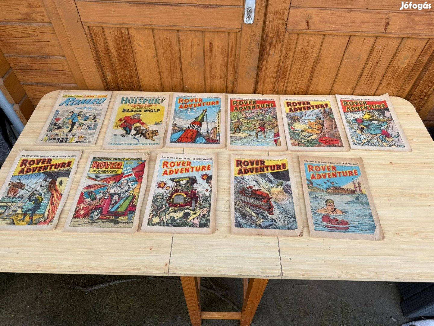 Rover Adventure képregény csomag 1962