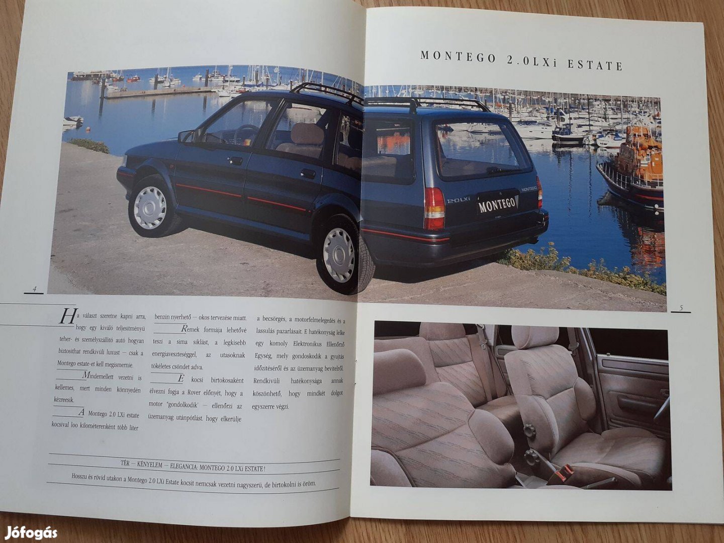 Rover Modellek Magyarországon prospektus - 1991, magyar nyelvű